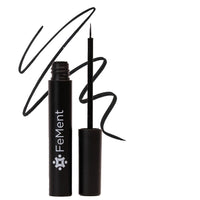 FeMent Clean Beauty Aqua Eye Liner, Intense Pigment, Long Lasting, Clean & Lightweight, Water & Smudge Resistant (Mysterious (BLACK))