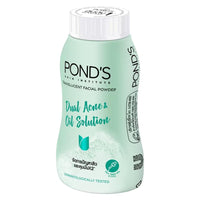 POND'S Dual Acne & Oil Solution Ultra Matte Facial Powder 50 gm (Tea Tree Oil, CICA)
