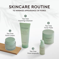 The Face Shop Tea Tree Pore Cream | Fresh Moisturizer Soothes Skin Irritation & Reduce Heat Inside Skin | Gently Removes Dead Skin & Impurities | Appropriate for Trouble Skin |50ml, K-Beauty