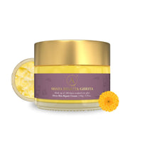 ADHYAY | Shata Dhauta Ghrita Skin Renewal Cream | Deep Nourishing Hydrating & Age-Defying Ayurvedic Formula | Wrinkle Repair & Skincare | Infused with Cow Ghee & Marigold Extracts | 100gm