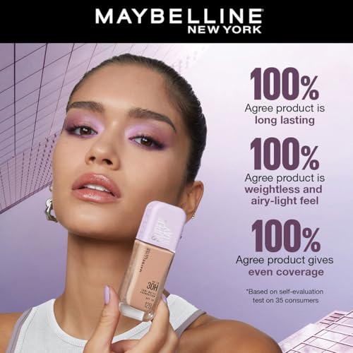 Maybelline New York Super Stay Lumi Matte Liquid Foundation, 30 HR Long Lasting yet Lightweight, 125, 35ml