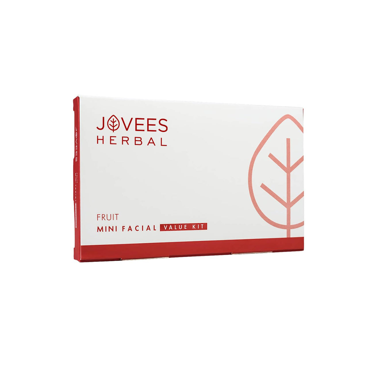 Jovees Herbal Mini Fruit Facial Kit For Hydrated Skin, Reduces Fine Lines, Tanning & Dullness With 6 Easy Step | Kit for Enhance Natural Glow 63g (Single Use)