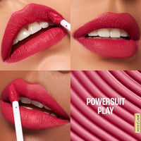 Lakmé 9to5 Liquid Lipstick, Hya Matte, with Hyaluronic Acid for hydrated lips, Powersuit Pink 3.6gm