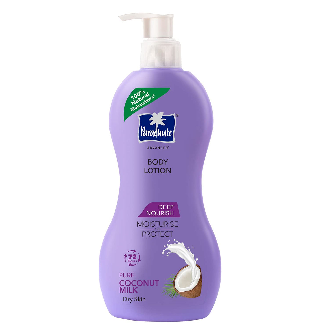 Parachute Advansed Deep Nourish Body Lotion,With Pure Coconut Milk,400 ml & Parachute Advansed Cocoa repair Body Lotion with Pure Coconut Milk & Cocoa butter, 100% Natural Moisturiser, 250ml