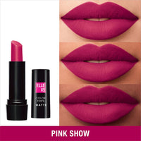 Elle 18 Color Pop Matte Lip Color, P24, Pink Show, 4.3g & Color Pop Matte Lip Color, R33, Code Red, 4.3g