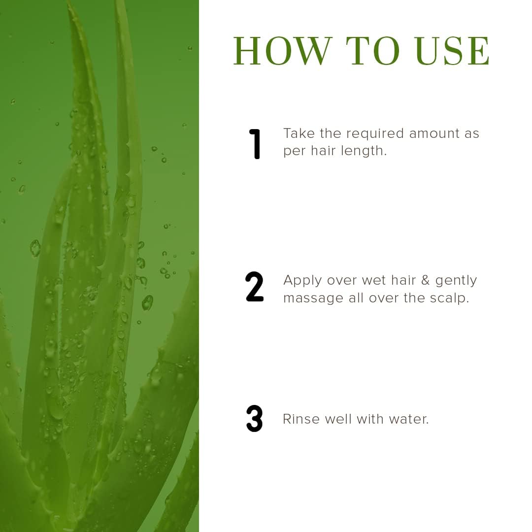 Khadi Natural Neem & Aloe Vera Hair Cleanser, 210 ml, Hydrates Dry Ends (Pack 1, Neem Aloevera)