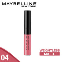 Maybelline New York Lipstick, Matte Finish, Non-Sticky and Non-Drying, Sensational Liquid Matte, 04 Easy Berry, 7ml