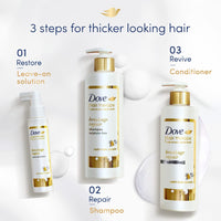 Dove Hair Therapy Breakage Repair Sulphate-Free Shampoo, No Parabens & Dyes, With Nutri-Lock Serum, 380 ml