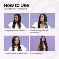 MANETAIN Ultimate Bond Repair & Moisture Therapy Duo – 2 x 100gm | Bond-Building & Hydrating Deep Conditioning Treatment | FiberHance, Plant-Based Keratin, Algae Oil & Hyaluronic Acid | Frizz Control, Curl Definition & Damage Repair | Sulphate & Paraben-F