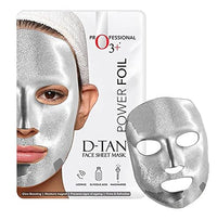 O3+ Power Foil D-Tan Face sheet mask for Skin Brightening Face Mask 20 ml & O3+ Facialist Radiant Face Sheet Mask (30g) Combo