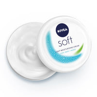 Nivea Sun Lotion, Spf 30, Water Resistant Sunscreen, All Skin Type For Men & Women, 75Ml & Soft Light Moisturizer For Face, Hand & Body, Non-Greasy Cream With Vitamin E & Jojoba Oil, 200 Ml