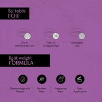 Deconstruct Lip Mask | Collagen And Peptide Lip Sleeping Mask For Dry Lips | For Women And Men | 8Gm,Clear