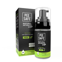 PEESAFE Natural Intimate Wash For Men | Lemongrass Fragrance | 100Ml & Pee Safe Natural Intimate Wash For Women | Lemongrass Fragrance | 105Ml
