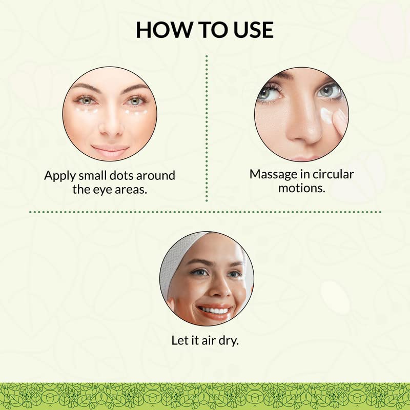 Indus Valley Intense Hydrating Under Eye Cream - Enriched with Guwahati Anise (50 ml)