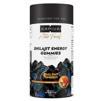 Kapiva Himalayan Shilajit/Shilajeet Gummies | 225mg Shilajit/Gummy | Ginger Honey Flavour | NABL-Certified Shilajit Gummy | Boosts Energy Levels, Endurance & Stamina | No Added Sugar | Gelatin Free | 60 Gummies