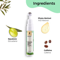 Pilgrim Squalane Night Routine Facial Kit for Glow | Foaming Face Wash with Brush,120ml | Roll-on Under Eye Serum,15ml | Glow Sleeping Mask,50gm | Facial Kit for Men & Women | FREE Jute Bag