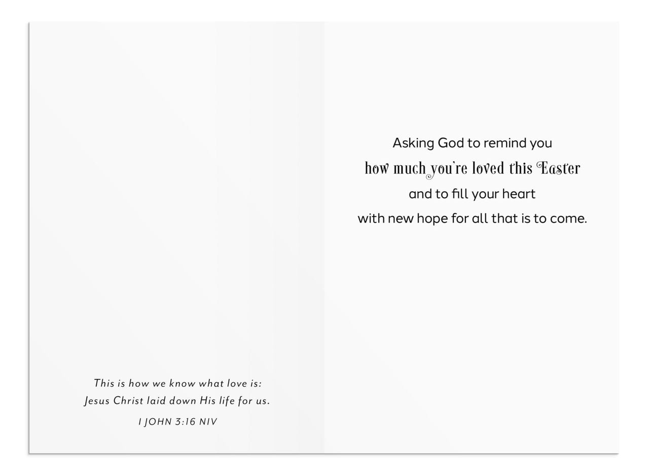 DaySpring - Easter Blessings - 8 Design Assortment with Scripture - 24 Easter Boxed Cards and Envelopes (U1617)