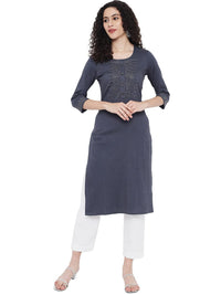 G4Girl Stretchable Cotton Lycra Kurti for Women's