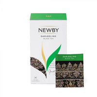 Newby Darjeeling Tea Bag | 25 Pieces Black Tea Bags | Single Origin Premium Tea | Floral Aroma & Delicate Flavor of Muscatel | 50 gms