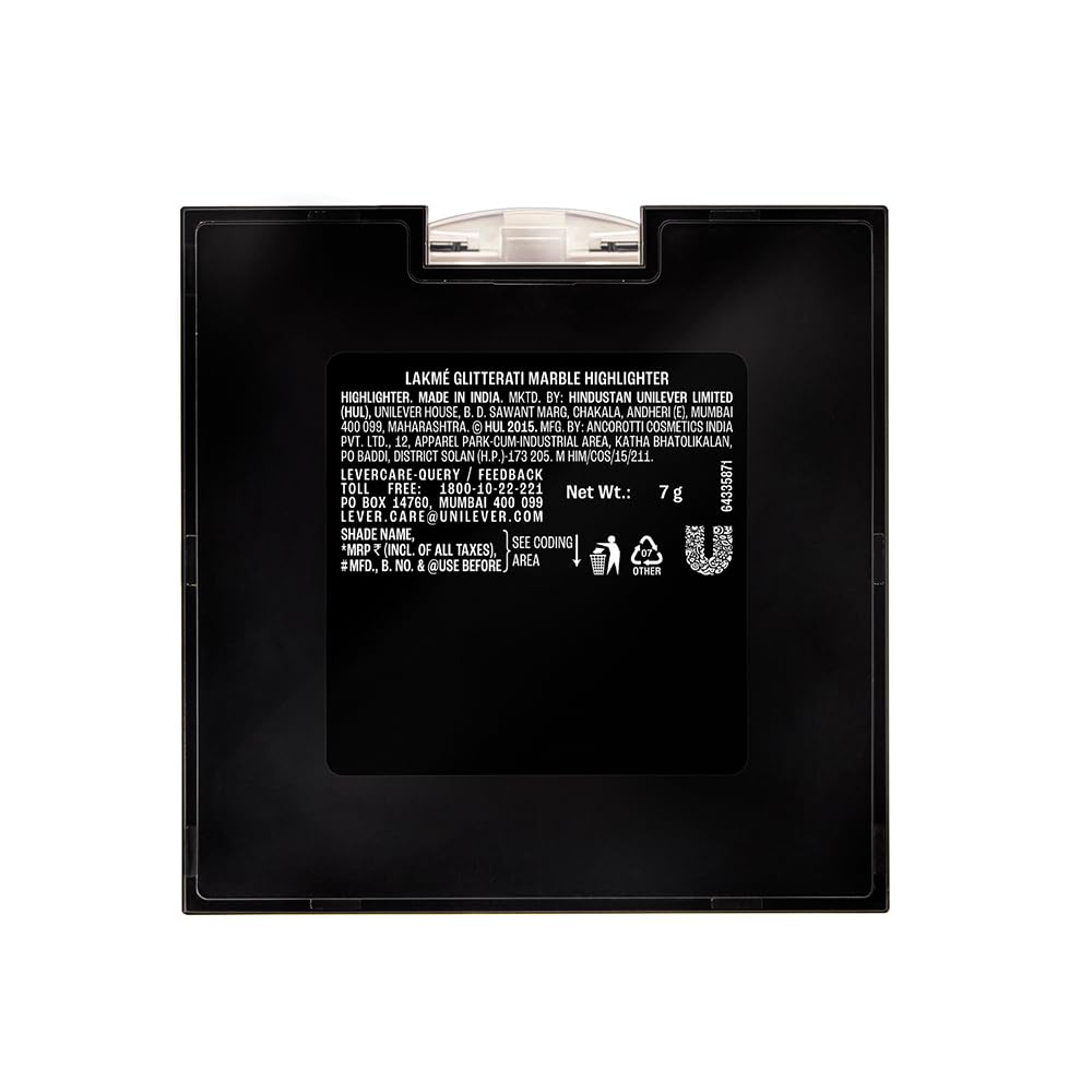 Lakmé Glitterati Marble Highlighter 01 Gold Goddess 7g