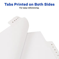 Avery 1-25 Legal Exhibit Dividers for 3 Ring Binders, 25-Tab Sets, Allstate Style, 1 Binder Divider Set (01701)