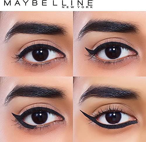 Maybelline New York Colossal Kajal Pencil, Black, Combo Pack Of 3, Matte Finish