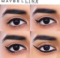 Maybelline New York Colossal Kajal Pencil, Black, Combo Pack Of 3, Matte Finish