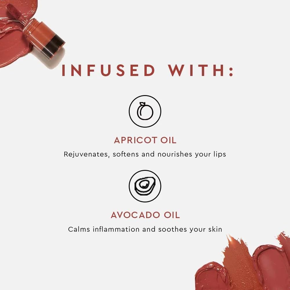 Kiro Four Play Non-Stop Airy Matte Liquid Lip Stack – Ultimate Quad, 6ml | 4 Nude Lipstick Shades | Long-lasting, Transfer-proof, Hydrating, Lightweight | Infused with Avocado & Apricot Oils