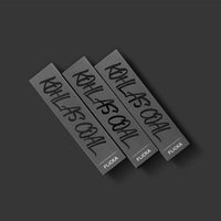 FLiCKA Kohl As Coal Kajal Pencil | Intense Black Waterproof Eyeliner | 24HR Long-Lasting Smudge-Proof Matte Finish | Eye Pencil for Women | 1.2g