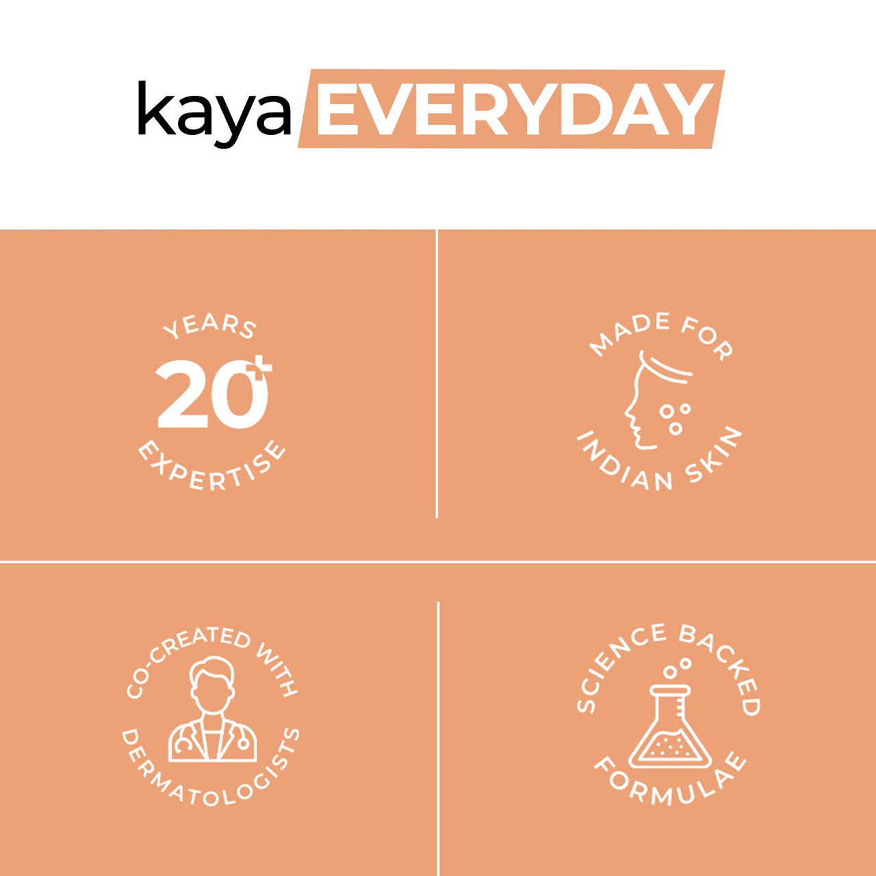 Kaya Clinic Skin Awakening Rinse with Niacinamide, Vitamin C, A & E, Vitamin C Face Wash, Vitamin C Cleanser, Brightening Face Wash, Daily Use Face Wash for All Skin Types, 100ml