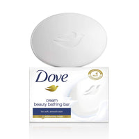 Dove Cream Beauty Bathing Bar With ¼ Moisturizing Cream To Give You Softer, Smoother Skin, 100 g