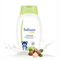 Softsens Baby Nourishing Lotion with Milk Cream & Shea Butter For Face & Body, Moisturizer for Kids 200ML (Pack of 1)