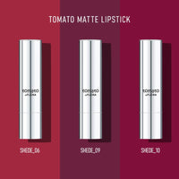 FLiCKA Tomato Bullet Matte Lipstick (Pack Of 3) | Hydrating, Moisturizing, Upto 6Hrs Long Lasting| Transfer & Smudge Proof Lipsticks For Women, Shade - 07
