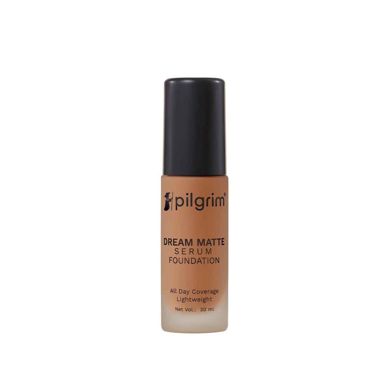 Pilgrim Dream Matte Serum Lightweight Foundation With Australian Kakadu Plum Vitamin C Warm Mocha-335