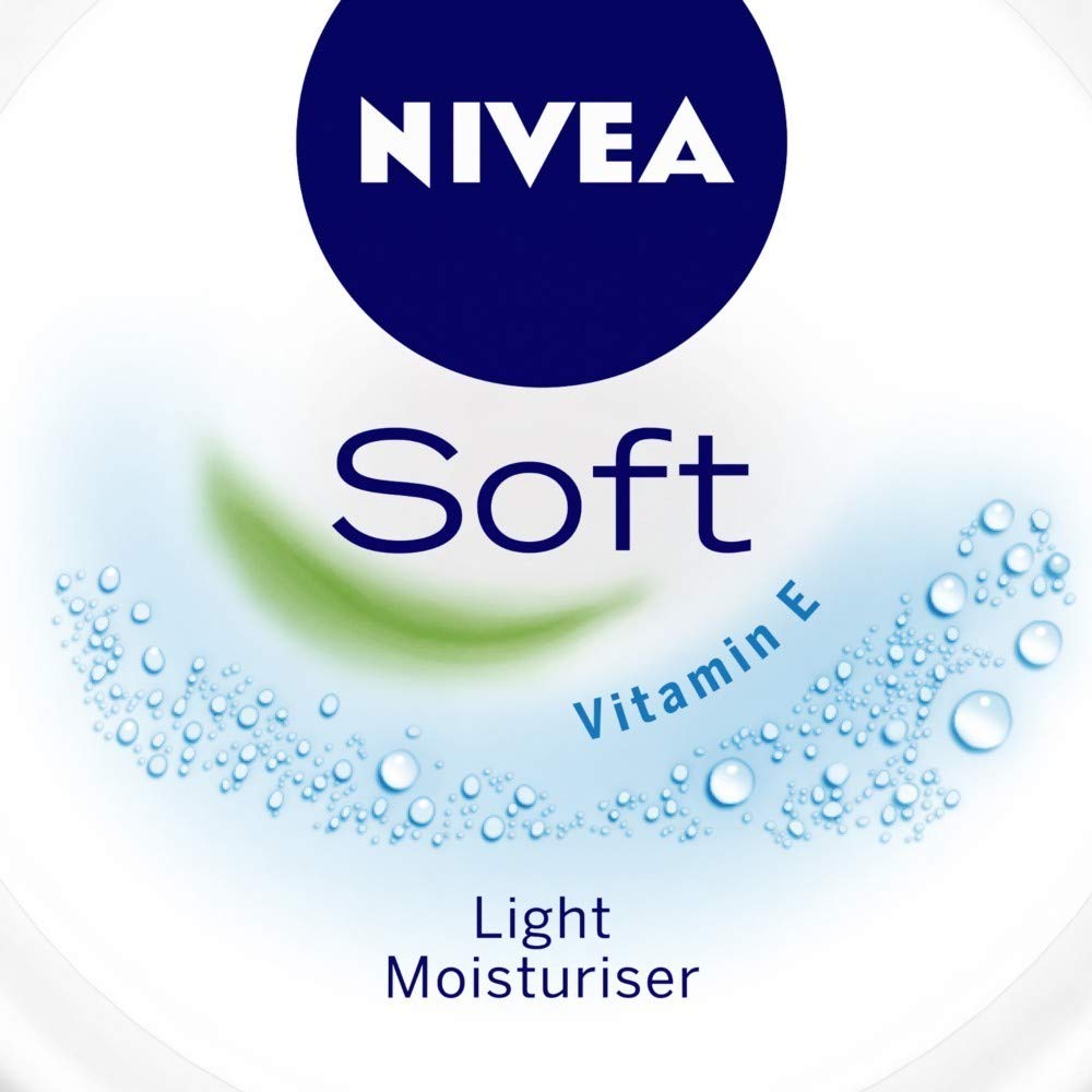 NIVEA Soft Light Moisturizing Cream, 300ml (Pack of 2)