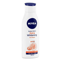 Nivea Body Lotion, Extra Whitening Cell Repair SPF 15, For All Skin Types, 400ml & Body Extra Whitening Body Lotion, 200ml