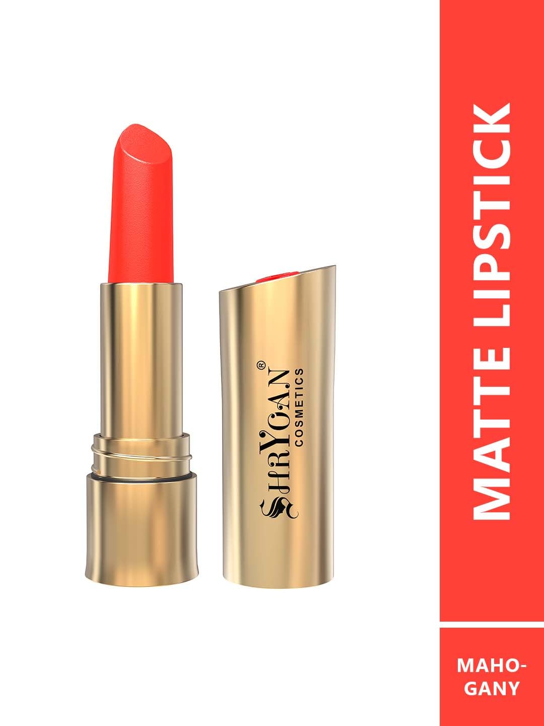 Shryoan Women's Long Lasting Non-Transfer Matte Lipstick| Smudge & Waterproof Lipstick With 24 Hr Stay (Shade 09)