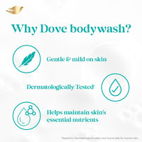 Dove Sensitive Care Bodywash with Triple Hydration Serum, 300ml