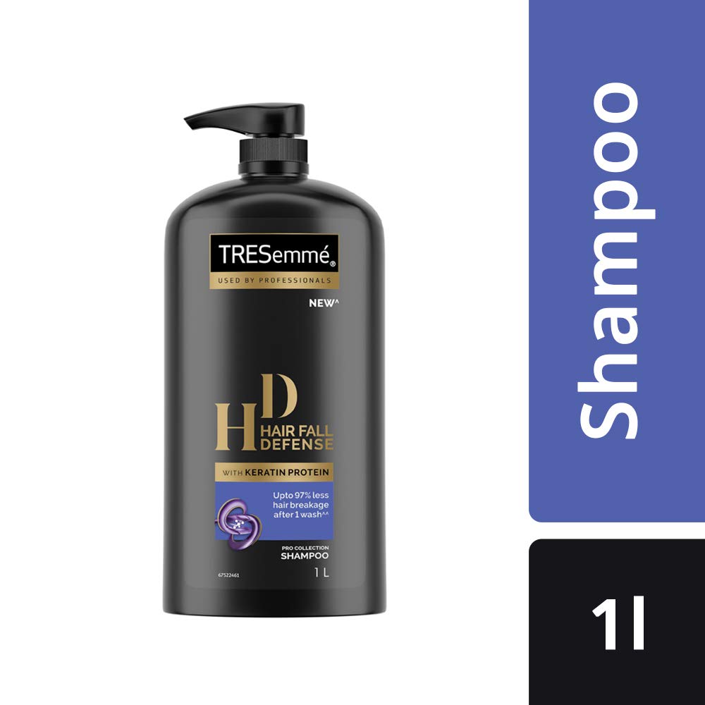 TRESemme Hair Fall Defence Shampoo, 1L & TRESemme Hair Fall Defense Shampoo, 580ml