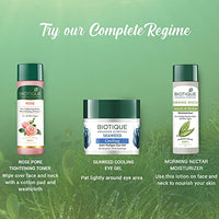 Biotique Seaweed Revitalizing Anti Fatigue Eye Gel | Contains Wild Seaweed, Nutmeg, & Honey | Reduces Dark Circle and Puffiness | Suitable for All Skin Types | 15gm