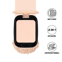Forever52 Daily Life Dual Wet And Dry Compact + Makeup Setting Powder (Whiteray-001, 12G) | Matte Finish | Lightweight | Long Lasting | Enriched With Vitamin E | Vegan