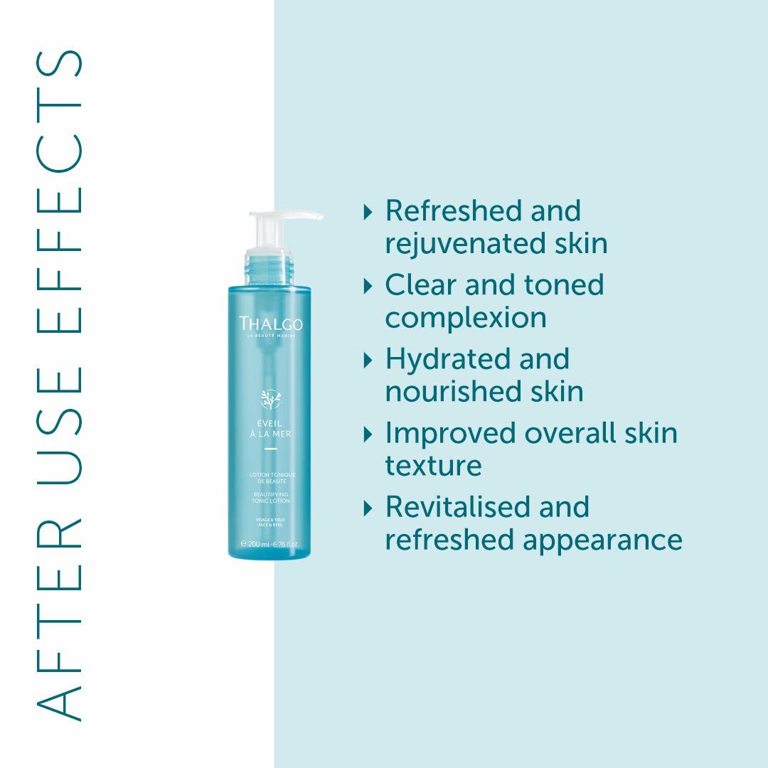Thalgo Beautifying Tonic Lotion | Hydrating Toner for Radiant Skin | Safe for All Skin Types