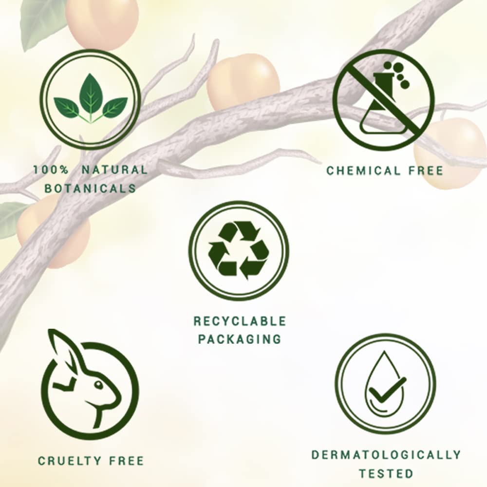 Biotique Bio Apricot Refreshing Body Wash | Keeps Skin Fresh and Clean | Brightens Skin and Reducing Dark Spots | 100% Botanical Extracts | Suitable for All Skin Types | 200ml (Pack of 3)