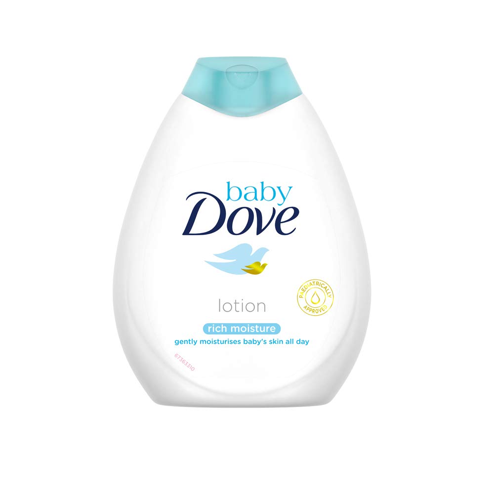 Baby Dove Rich Moisture Nourishing Baby Lotion, 400ml & Rich Moisture Shampoo, 400ml Combo