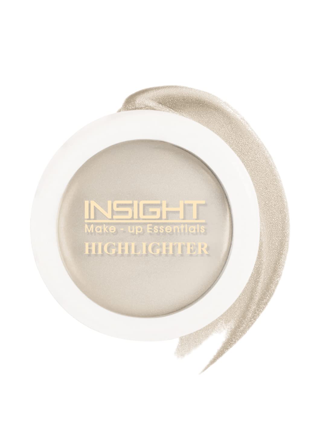 Insight Cosmetics Glitter Makeup Highlighter, 3.5 gm & Insight Cosmetics Crème Blusher, Face Makeup, Dusty Rose, 3.5 gm