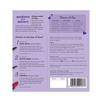 Plum Love At First Sight Trio | Eye-Swear-By Kohl Kajal - Deep Black + Eye-Swear-By Matte Liner 01 Black + Matterrific Lipstick 125 Go Rouge | 100% Vegan & Cruelty Free