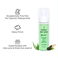 Recode Perfect Grip Spray Makeup Fixer 100 Ml|Dewy Finish|Vitamin E Enriched|Long Lasting|Keeps Makeup Intact|Hydrates, Soothes & Refreshes Skin
