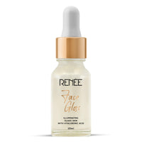 RENEE Face Gloss Highlighting Strobe Serum for Glass Skin, Hyaluronic Acid Hydration & Illumination, Paraben-Free, Vegan, Lightweight, Non-Greasy Hydrating Serum for Radiant, Dewy Skin