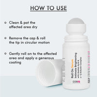 Cos-IQ Intimate Brightening Roll-On Serum | With Azelaic Acid & Alpha + Beta Arbutin Complex | For Dark Underarms, Inner Thighs, Knees & Bikini Area | Intimate Areas for Women & Men | 40ml