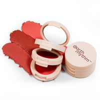 Earth Rhythm Silk Set Go 3-in-1 Lip & Cheek Tint, Long Lasting Flawless Finish, Super Hydrating, Travel Friendly (Satin Nude)